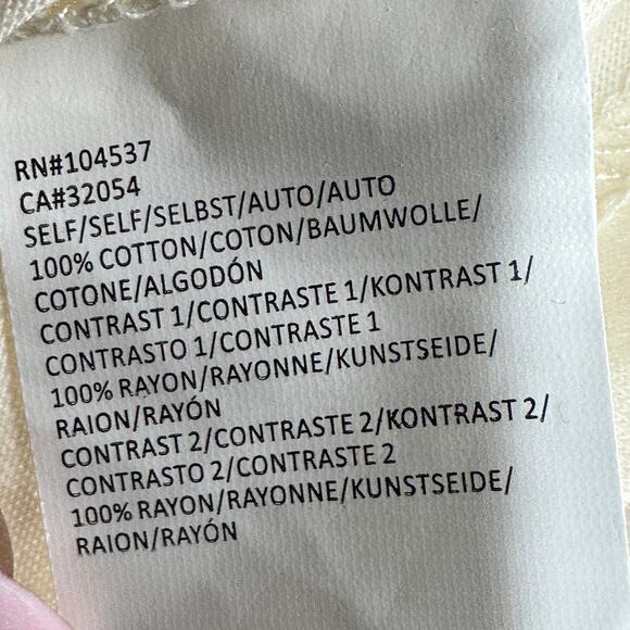 Anthropologie Tiny Marin Floral Embroidered Tank Size Small - Picture 6 of 7